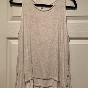 Ladies Cream Tank